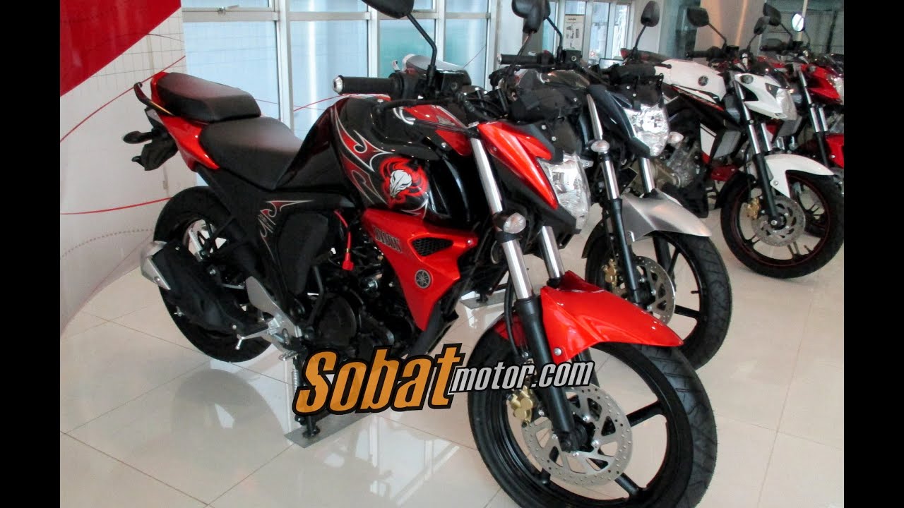 All New Yamaha Byson Injeksi (Merah/ Red Combat) - Sobatmotor.com