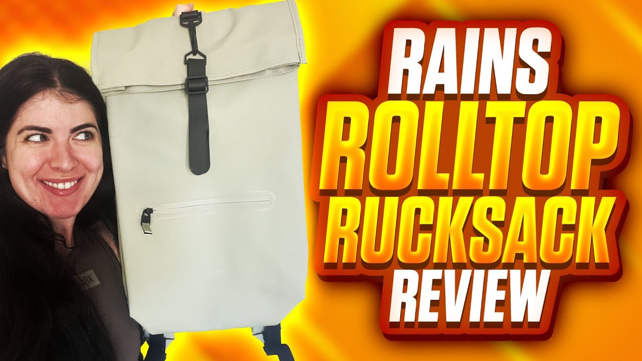 Rains Rolltop Rucksack Review: Best Stylish Rolltop!?