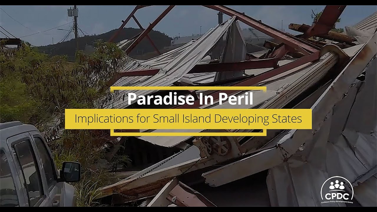 Climate change and it's effects on small island developing states in the Caribbean.