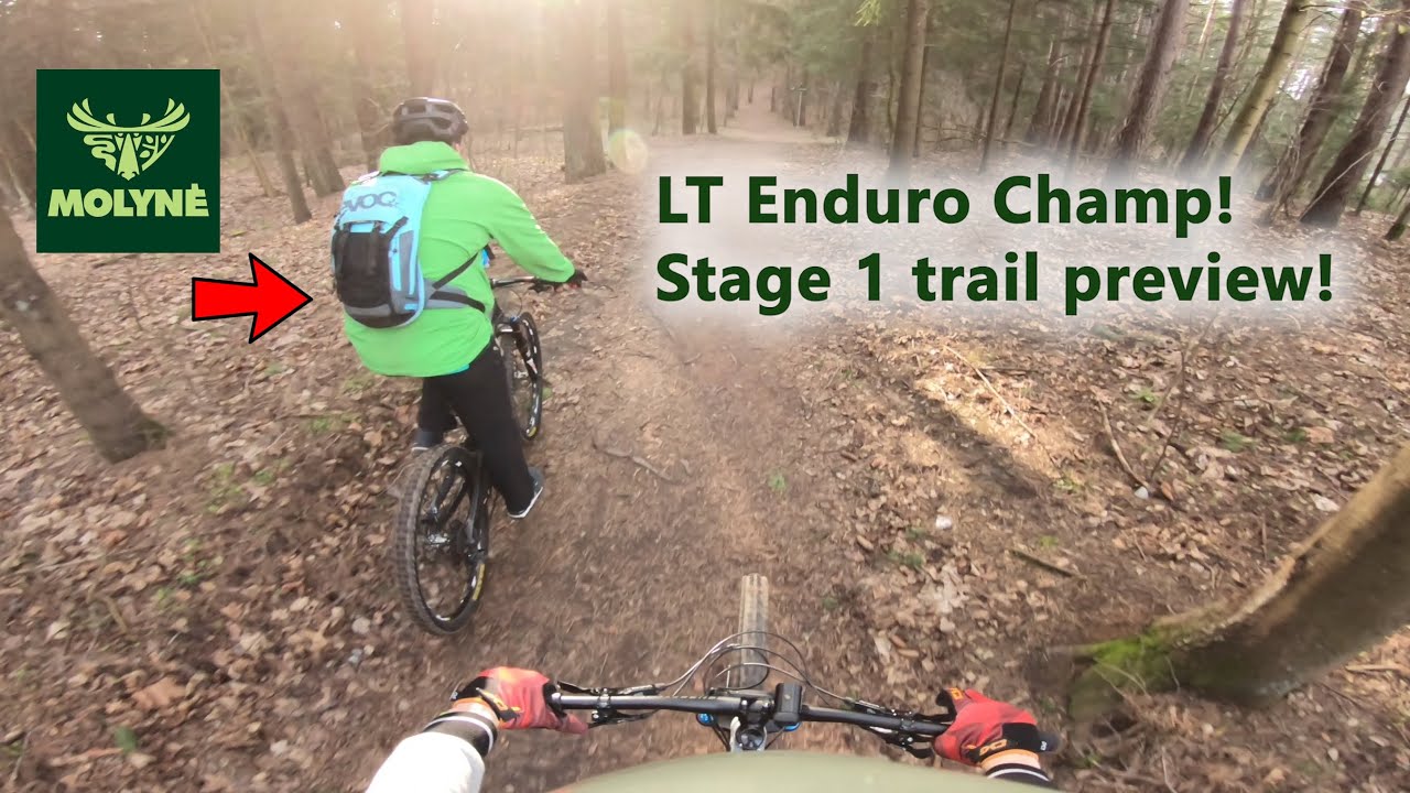 LT Enduro MTB Čempionato 1 Etapo trasos w/Molynė