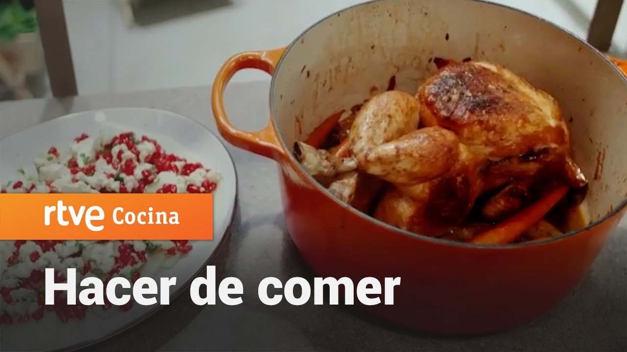 Cómo hacer Pollo en cocotte - Hacer de comer | RTVE Cocina