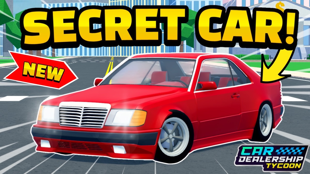 🔥 Новое *СЕКРЕТНОЕ АВТО* и обновление в Car Dealership Tycoon!