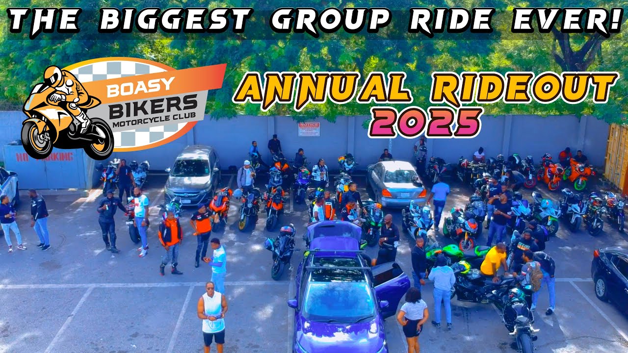 The BIGGEST Group Ride in the COUNTRY! BOASY BIKERS Annual Rideout 2025 - PART 1
