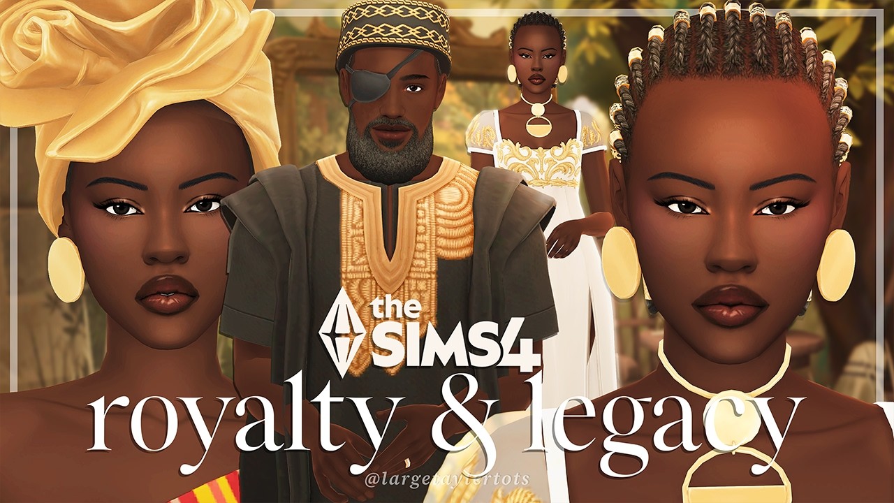 The Sims 4 Royalty & Legacy Create-A-Sim First Impressions