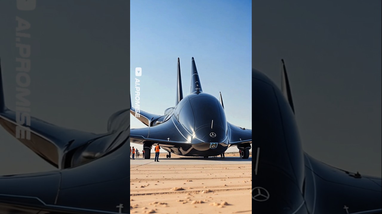 🦈Sharkfin-Inspired Plane Wows the Air Show! ✈