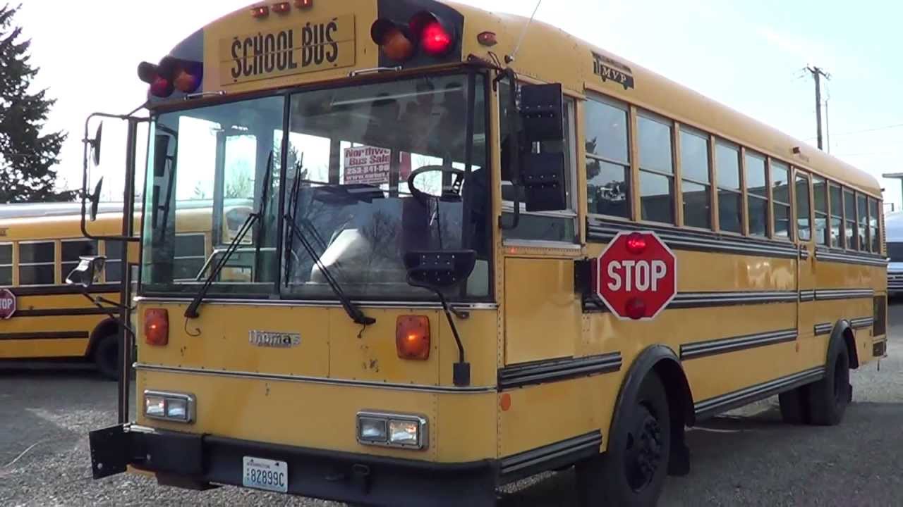 Northwest Bus Sales - 1993 Rear Engine Thomas School Bus For Sale - B18972