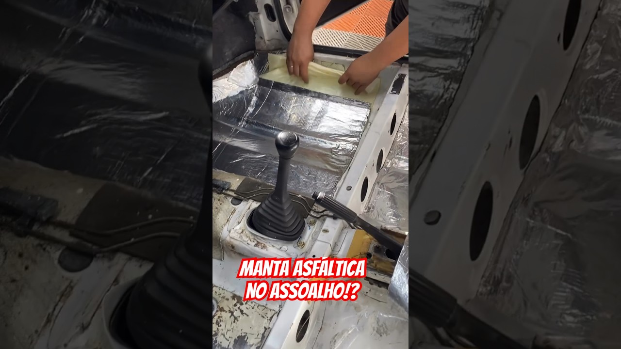 Sabia que d&aacute; para melhorar o isolamento ac&uacute;stico e t&eacute;rmico na cabine aplicando manta asf&aacute;ltica?!