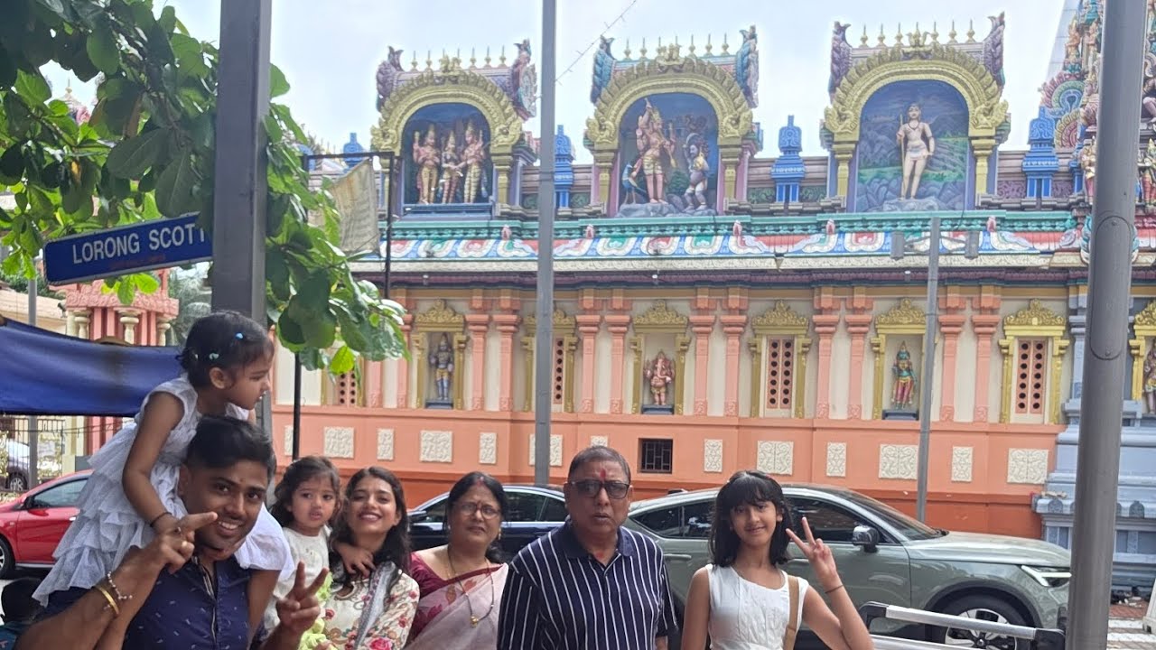 New Year 1st Jan Vlog | Malaysia me Mandir Darshan with Family 🙏