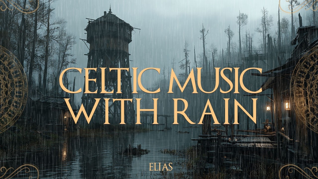 Celtic Music with Rain – Medieval Fantasy Instrumental Music – Deep Sleep & Relaxation