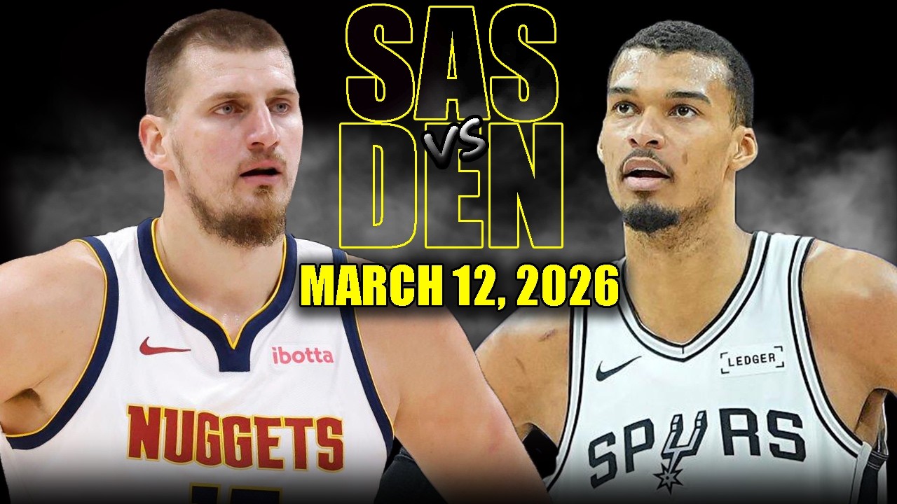 San Antonio Spurs vs Denver Nuggets Full Game Highlights – March 12, 2026 | NBA Season