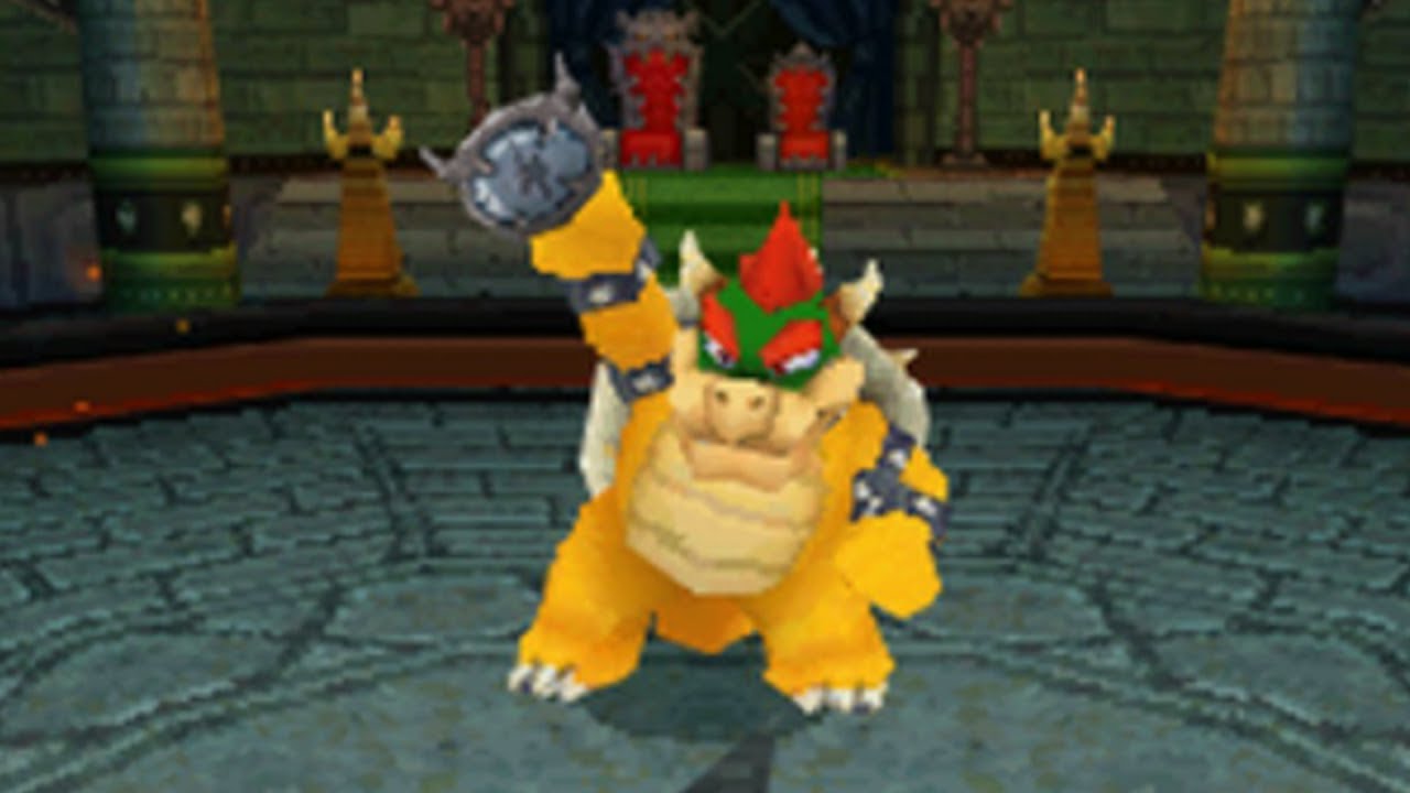 Mario Party DS - Final Bowser Boss Battle - Bowser's Block Party (Final Boss)