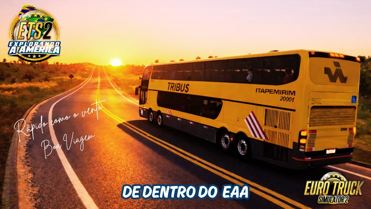 Ets2, Mod Bus de dentro do  EAA , Transporte de passageiros interestadual