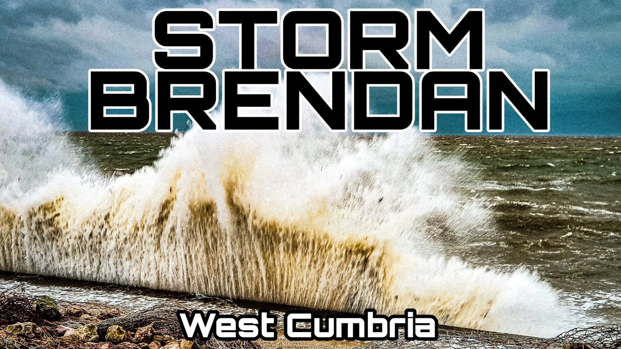 Storm Brendan: West Cumbria, Jan 2020