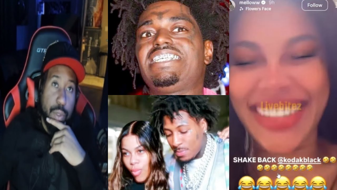 Chin Up Yak! Akademiks reacts to Mellow Racks clowning Kodak Black after he posted old vid of them