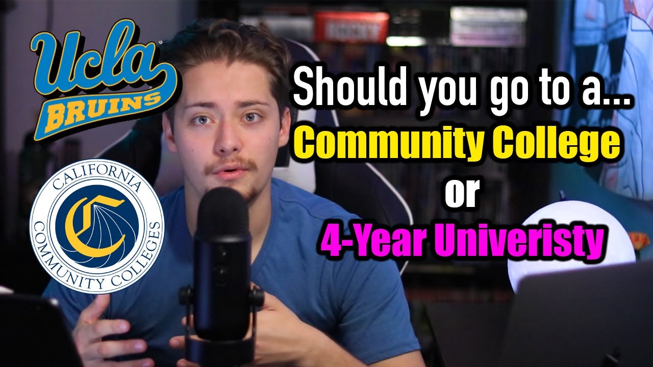 Community College vs 4-Year University (Which one should YOU choose after high school?)