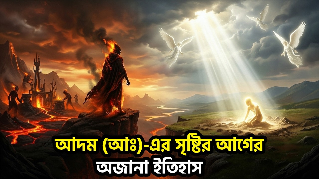 পৃথিবীতে মানুষের আগে কারা রাজত্ব করত? | আদম (আঃ)-এর সৃষ্টির আগের অজানা ইতিহাস | Muslim Soul