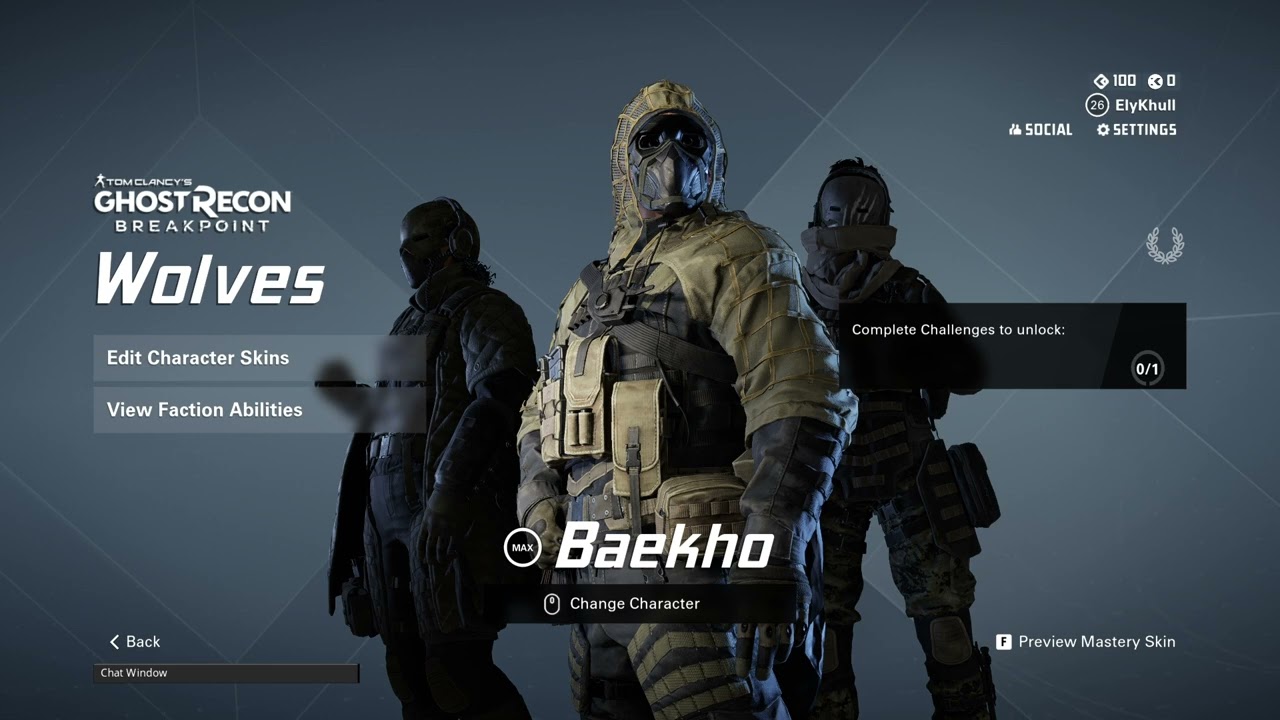 XDefaint Wolves Baekho