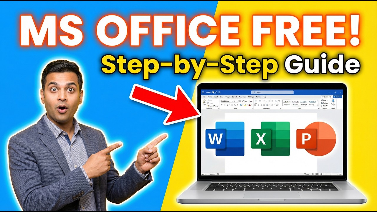 How to Download & Activate MS Office for Free | MS Word, Excel & PowerPoint (2026 Guide)| #msword
