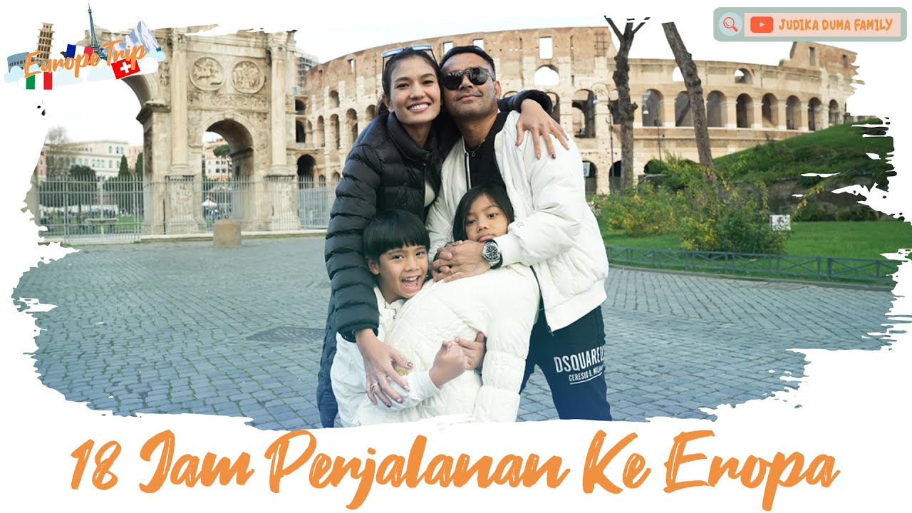 JUDIKA DUMA LIBURAN KE EROPA !!  #EUROPE TRIP 1