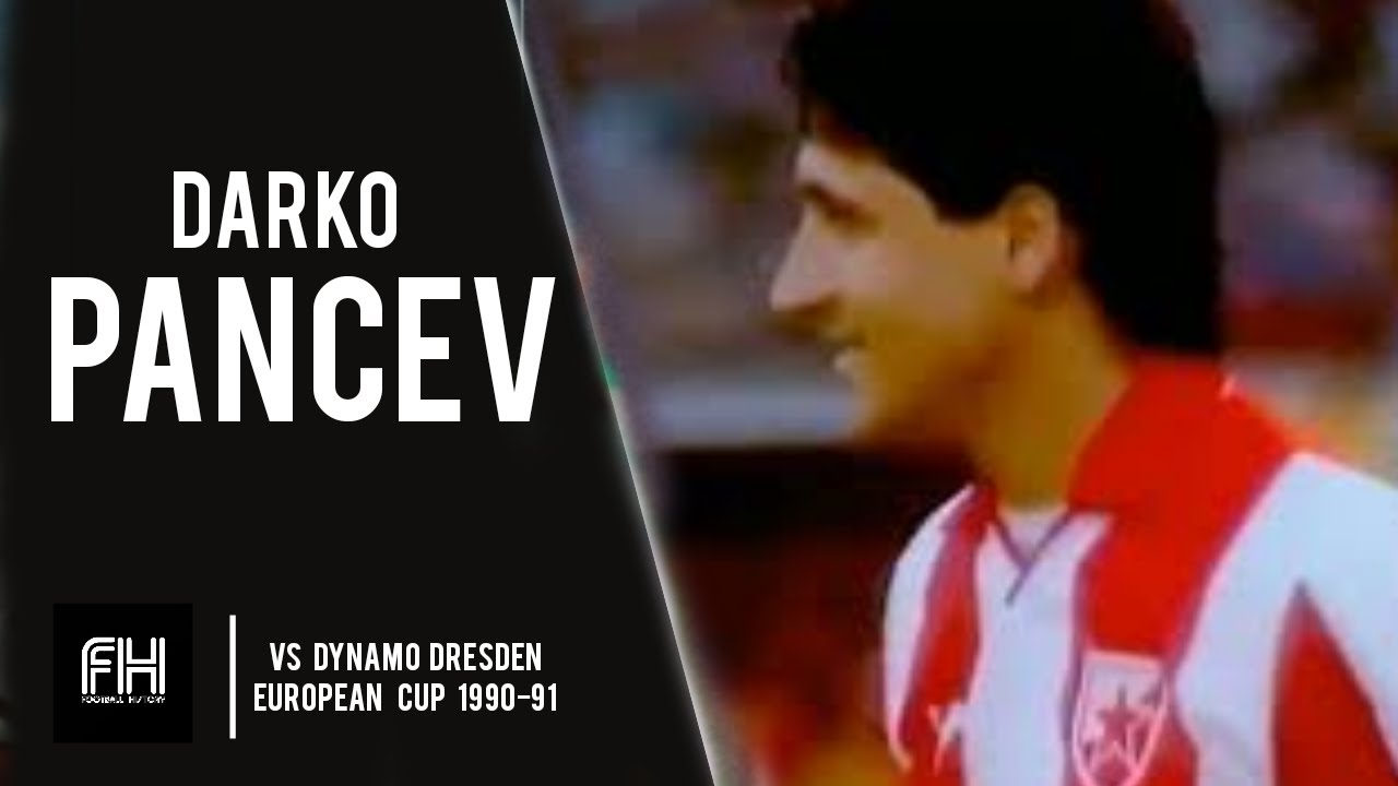 Darko Pancev ● Skills ● Crvena Zvezda 3-0 Dynamo Dresden ● Champions Cup 1990-91