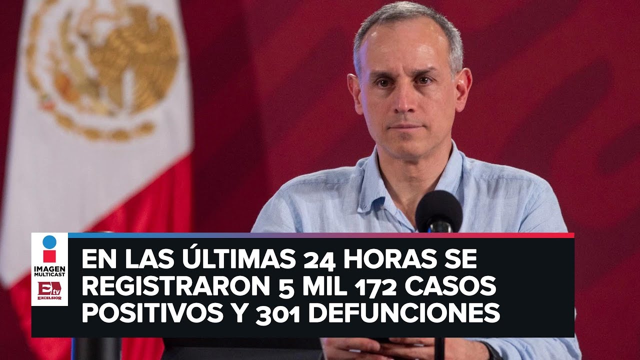 Suman 349 mil 396 casos positivos y 39 mil 485 defunciones por Covid-19