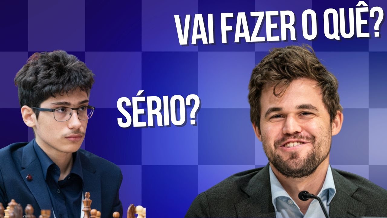 Magnus abre com 1. h4 contra Firouzja e dá uma AULA de Xadrez Posicional!!!