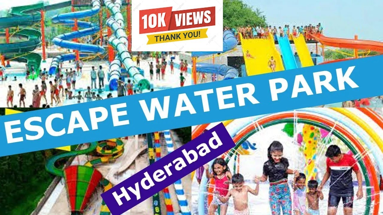Escape water park| Hyderabad 2023|Shamshabad water park|Amusement park|Hyderabad|@Sreemansvlogs