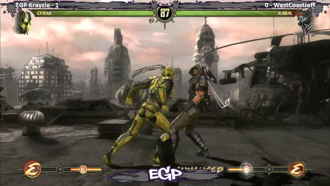 MK9: EGP Krayzie (Cyrax) vs WC Jeff (Kabal) - Winner Final