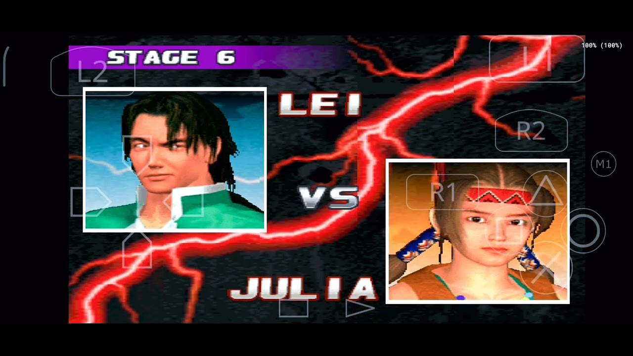 Lei Wulang .combo 14hit(Tekken 3)