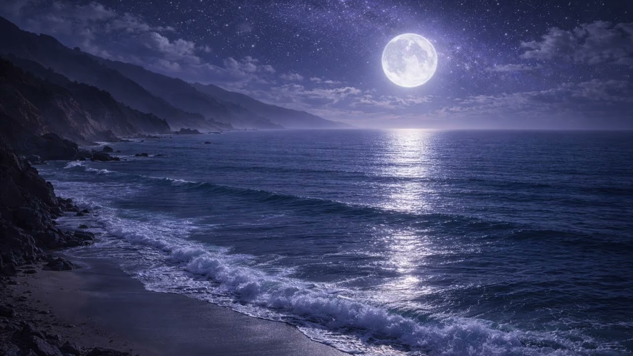 Pacific Ocean Waves for Deep Sleep | No Music, No Ads