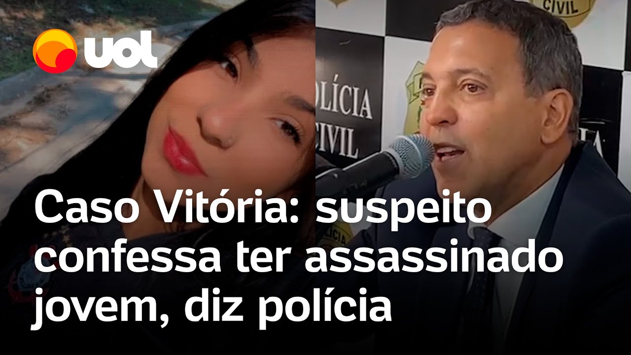 Caso Vitória: Maicol confessa crime; vítima morreu por 'hemorragia traumática', diz delegado
