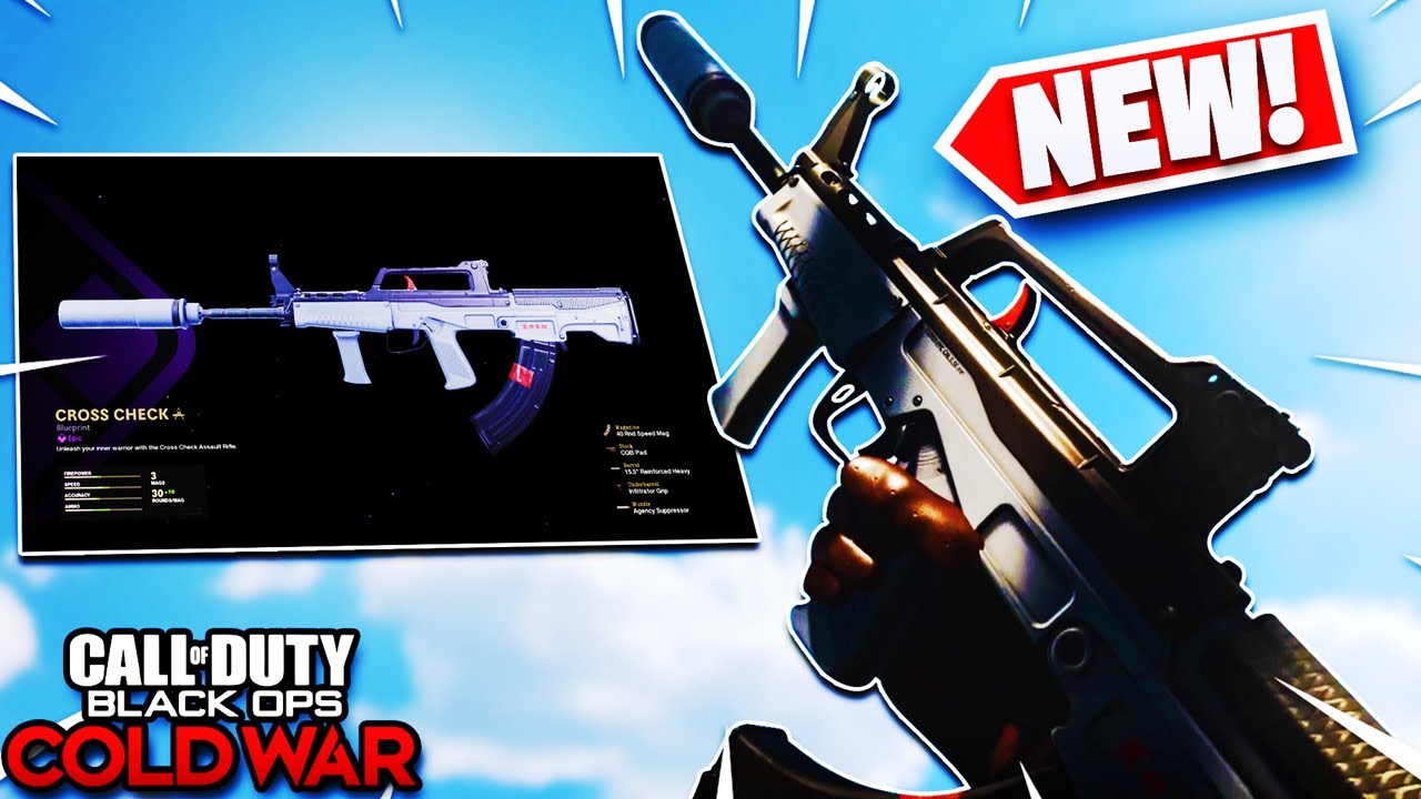 #1 BLUEPRINT FOR THE QBZ (BLACKOPS COLD WAR SEASON 1)