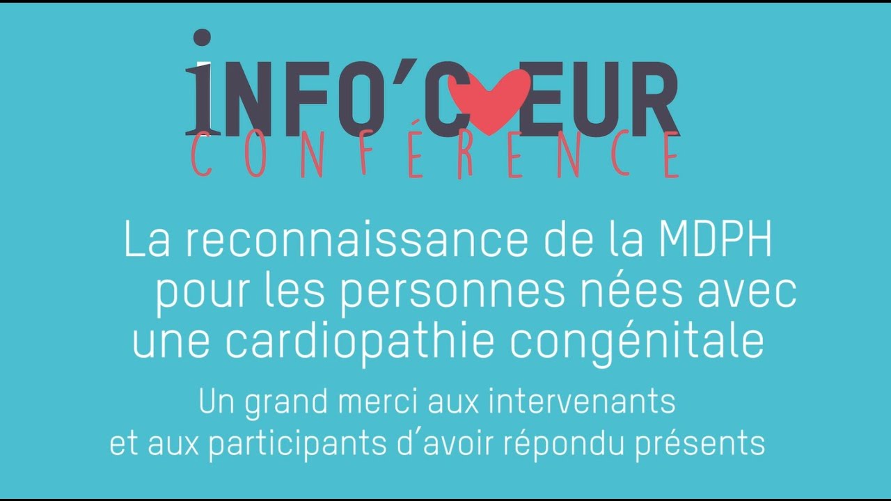 Info'Cœur - La reconnaissance à la MDPH - Avril 2022
