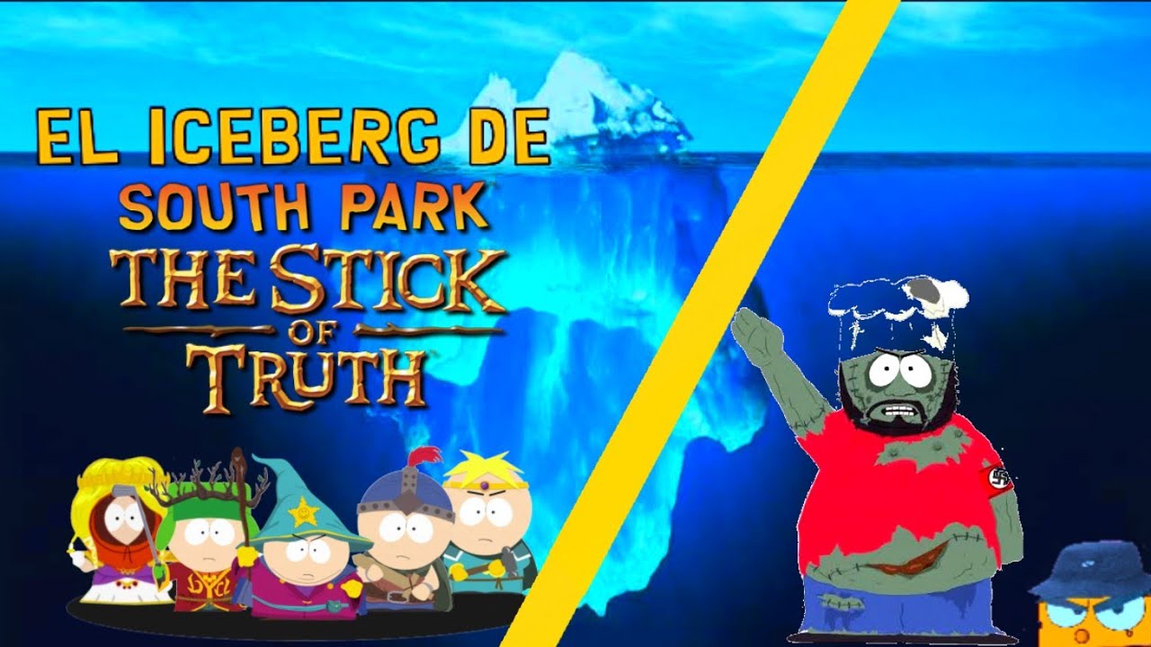 El ICERBERG de SOUTH PARK THE THE  STICK OF TRUTH | Cheese Rayder