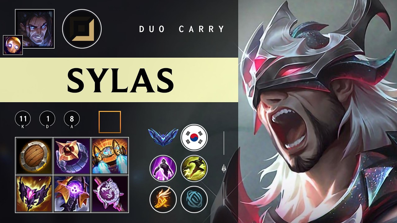 Sylas Carry vs Ashe - KR Diamond Patch 26.03