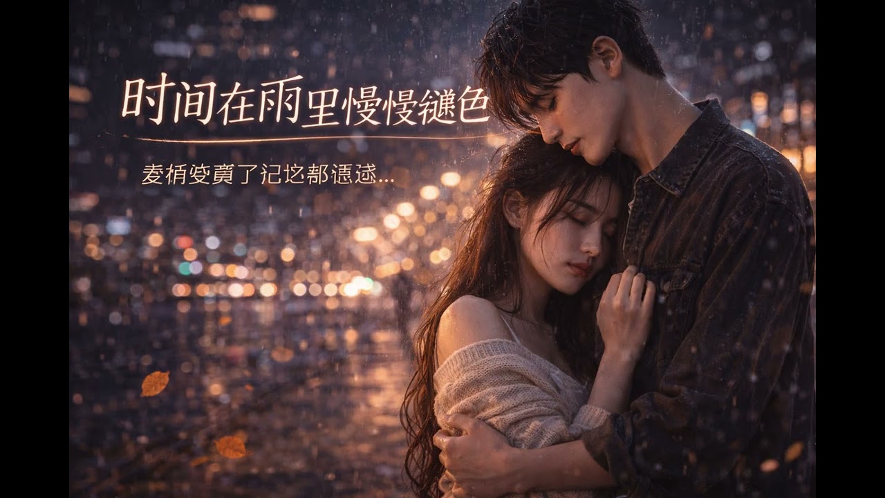 《时间在雨里慢慢褪色》#music  #song #aicover #cover #song #love #cover #music