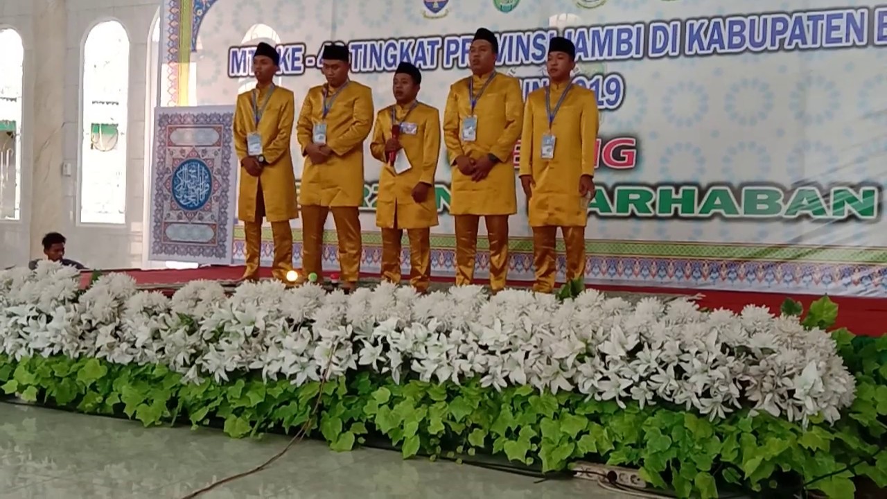 Memukau!!! Berzanji marhaban Putra Tanjung Jabung Timur (Tampil Penyisihan)
