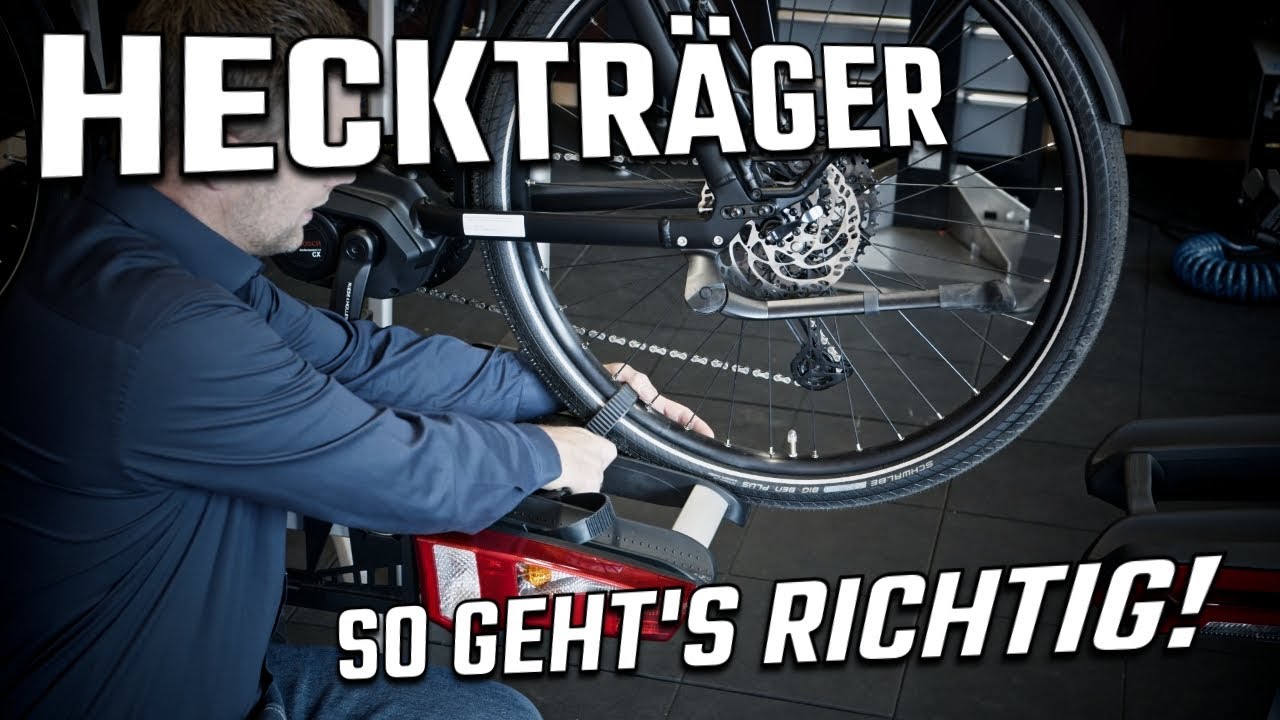Fahrräder richtig am Heckträger befestigen – Carbon vs. Metallrahmen (Thule & Uebler im Vergleich)