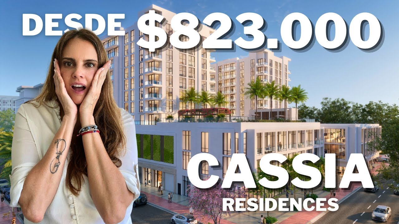 Vive en Coral Gables desde $832K: Cassia Residences con incentivos de verano – ¡Oportunidad única!
