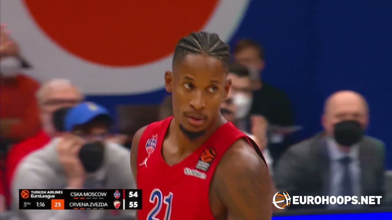 CSKA Moscow - Crvena Zvezda mts Belgrade 78-76: Will Clyburn (18 points)
