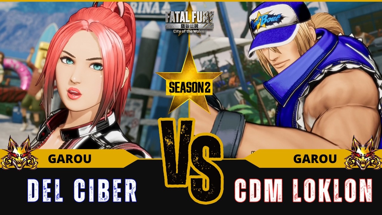 FF:CotW🐺DEL CIBER (Mai Shiranui) vs CDM LOKLON (Terry Bogard)⭐Replay Match - FATAL FURY: CotW - 2/26