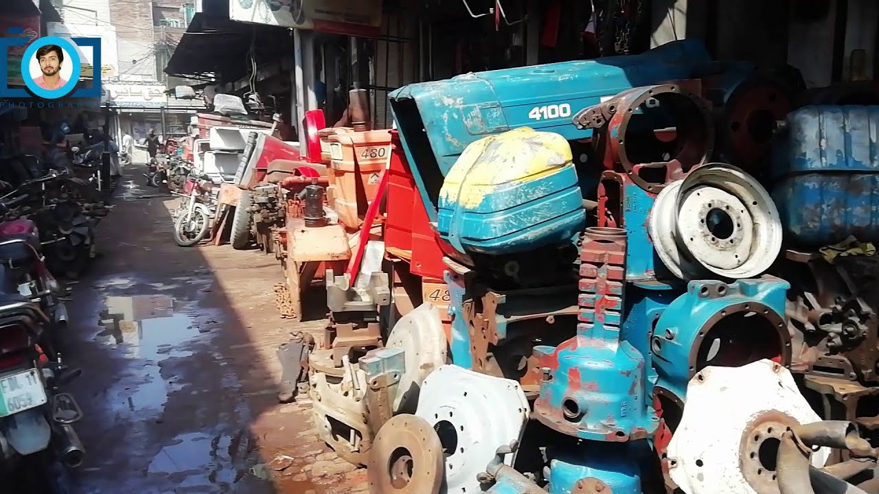 Faisalabad Tractors spares Market || IMPORTED TRACTORS FROM ENGLAND