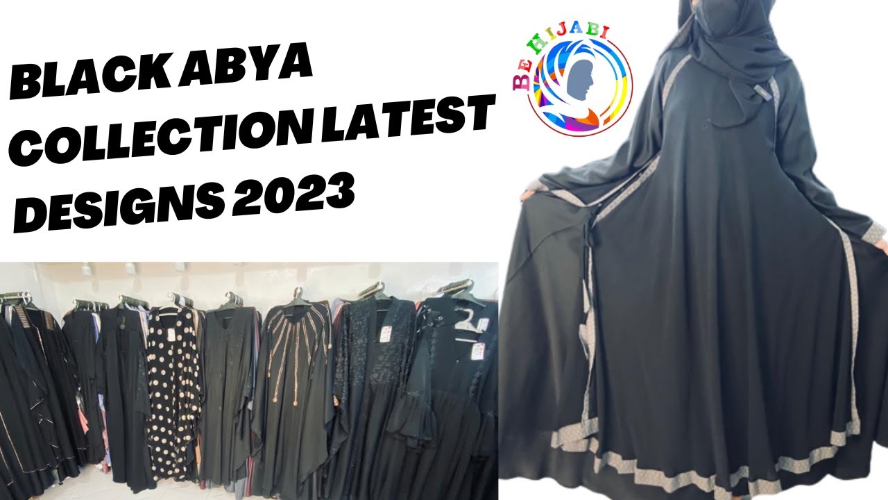 Black Abaya Collection | Latest Designs 2023 | 30% off