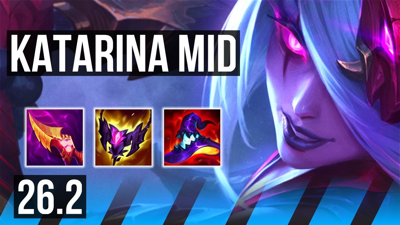 KATARINA vs YASUO (MID) | EUW Challenger | 26.2