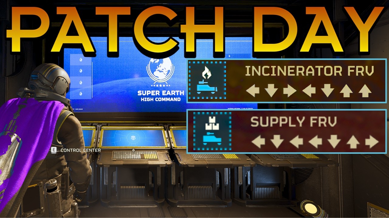 PATCH DAY - GALACTIC CAMPAIGN, NEW FRVS, NEW BIOME | JUMP/WARP PACK | SUPER HELLDIVES | 2K+ HOURS