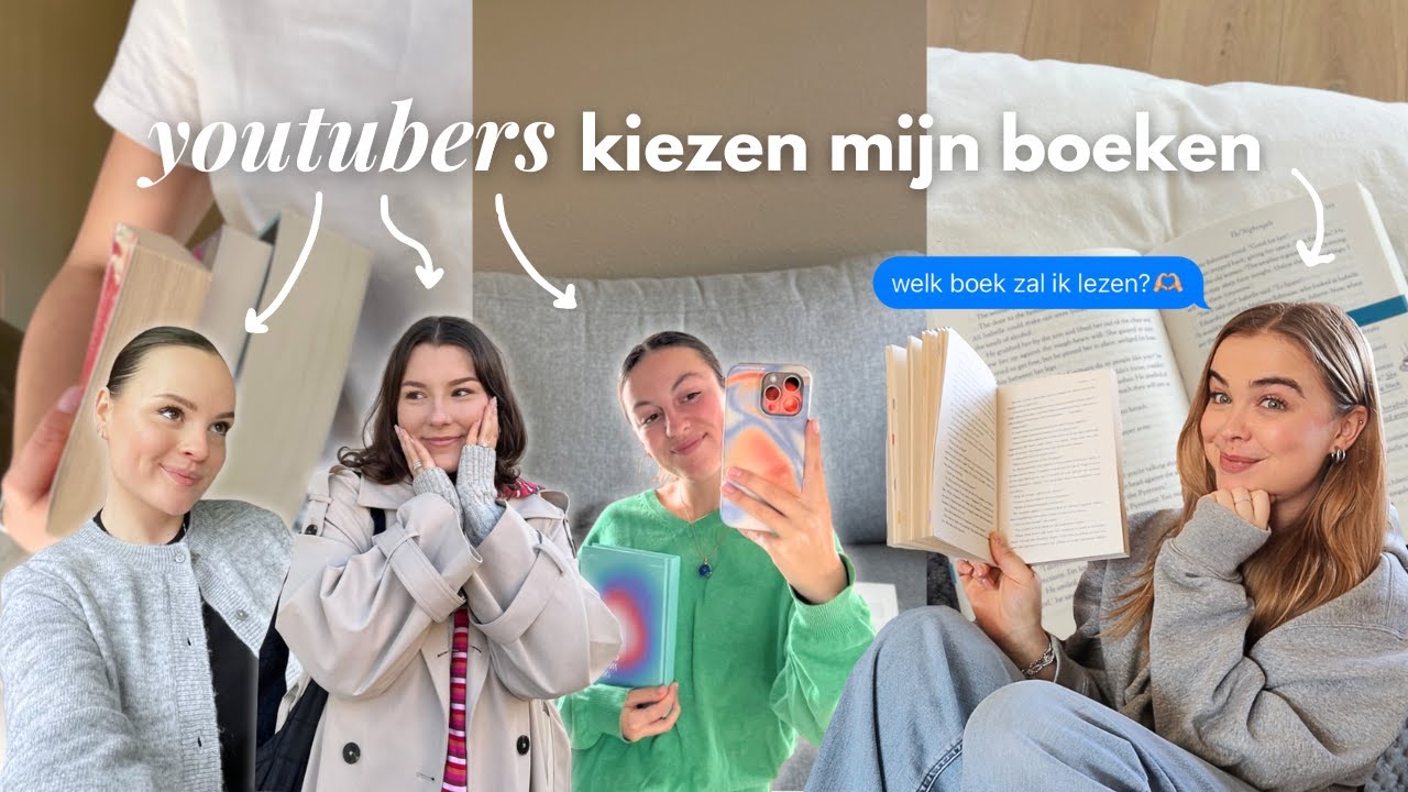 YouTubers bepalen welke boeken ik moet lezen... 📚 (spoiler vrije leesvlog)