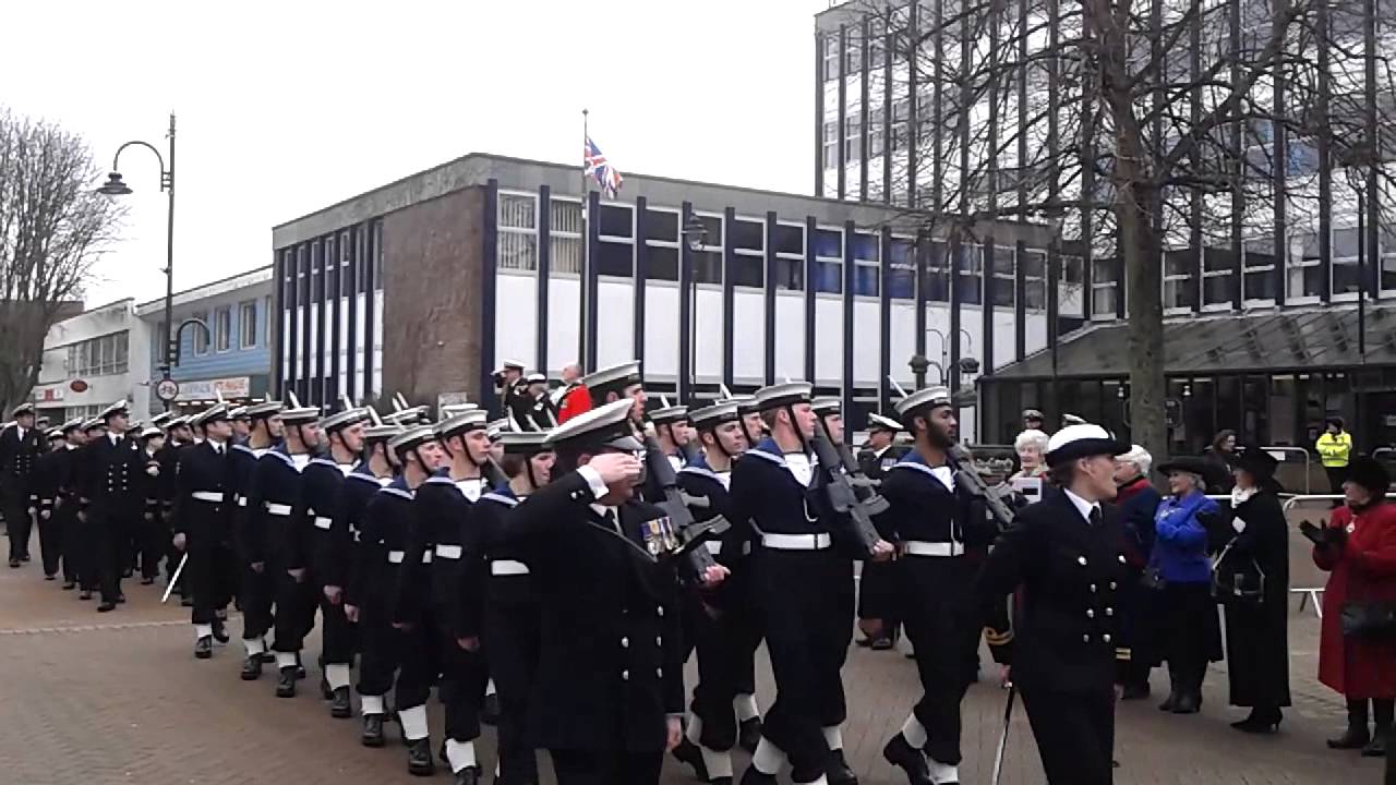 HMS Sultan Freedom of Gosport 22nd March 2013