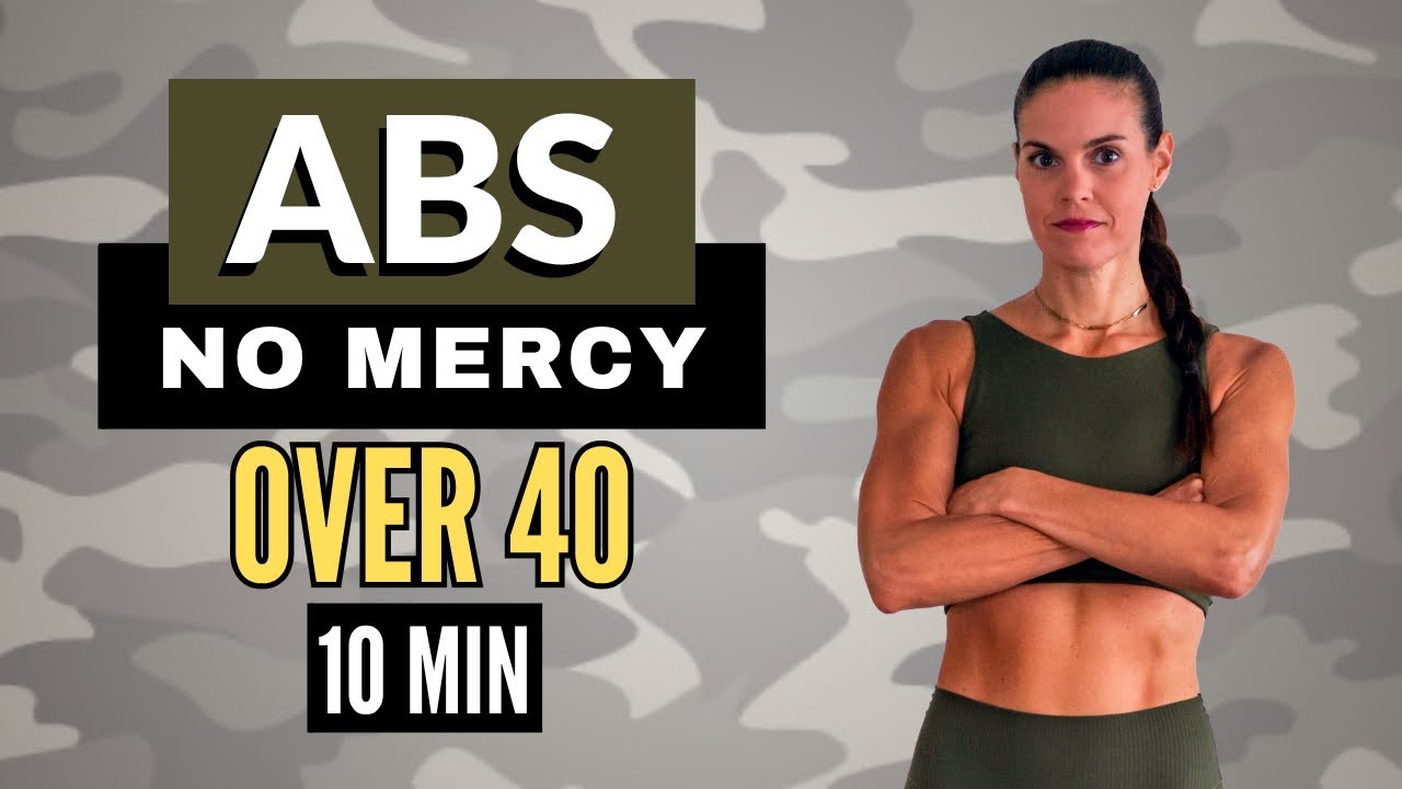 40+ WOMEN • 10 MIN ABS POWER EXPRESS HOME WORKOUT 