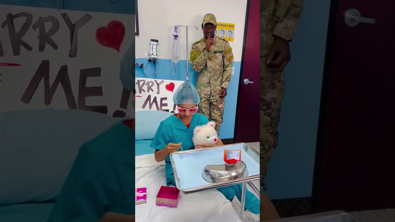 Sweetest proposal!