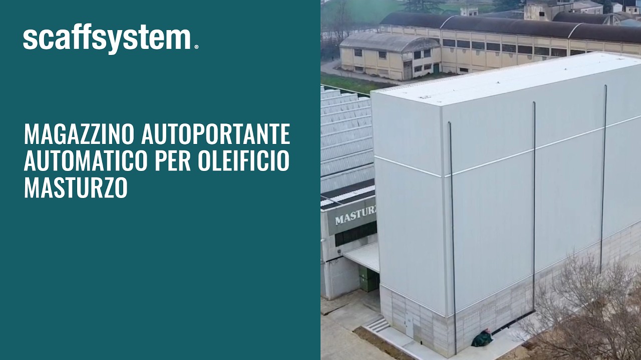 Magazzino autoportante automatico per Oleificio Masturzo | Scaffsystem
